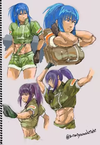 Page 168 of Fighting game girls - preview thumbnail