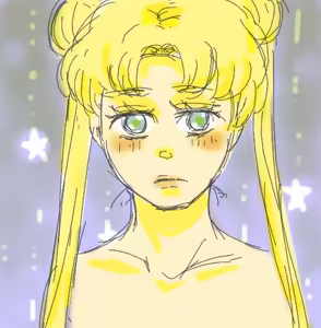 Page 56 of sailor moon art compilation - preview thumbnail