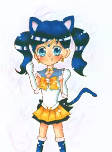 Page 56 of sailor moon art compilation - preview thumbnail