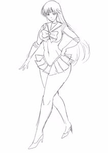 Page 3 of Dosuke Sensei Sailor MoonCG Collection - preview thumbnail