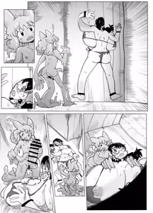 Page 8 of 【skeb】平面化して膨体するカトレアさんとふたなりスライム漫画 - preview thumbnail