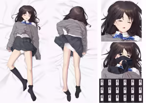 school uniform girl - hentai manga cover image