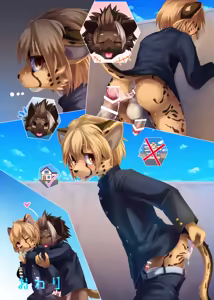 Page 7 of Kemoshota ga Kossori H na Koto suru Hon - preview thumbnail