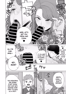 Page 6 of Yukata to Mama to Hanabi Taikai | Fireworks Festival Yukata Fitting With His Mom - preview thumbnail