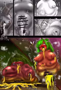 Page 8 of The Future Sisters of the Gengetsu Church: Three Consecutive Transformations!/The Diana Sisters: The Terror of the Plant Monstrosity - preview thumbnail