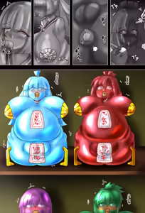 Page 10 of The Future Sisters of the Gengetsu Church: Three Consecutive Transformations!/The Diana Sisters: The Terror of the Plant Monstrosity - preview thumbnail