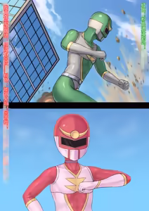 Page 101 of Sentai Ranger Pink - preview thumbnail