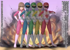 Page 3 of Sentai Ranger Pink - preview thumbnail