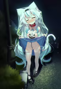 Page 8 of 下班路上遇见的神秘猫耳少女（18g） - preview thumbnail