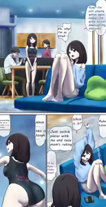 A daughter living with her human livestock clones - hentai manga cover image