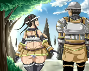 Onna Hunter Mesu - hentai manga cover image