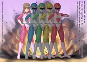 Page 2 of Sentai Ranger Pink - preview thumbnail