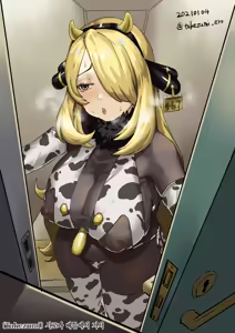 Cynthia Battle ni Makete | 시로나 배틀에서 져서 — hentai manga cover on Fhentai