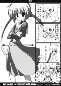 Page 3 of HAYATE IN WONDERLAND - preview thumbnail