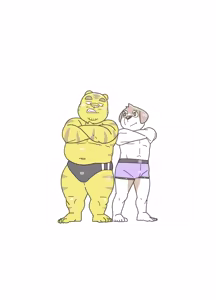 Page 30 of ケモおっさんと布団の上でプロレスごっこ | Futon Pro Wrestling League - preview thumbnail
