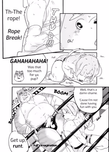 Page 48 of ケモおっさんと布団の上でプロレスごっこ | Futon Pro Wrestling League - preview thumbnail