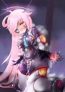 Page 10 of 小鸟游星野抵抗着使她转化为PMC士兵的触手服 - preview thumbnail