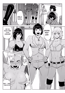 Page 3 of Golden Wolf Luna Kutsujoku ProWres 2 - preview thumbnail
