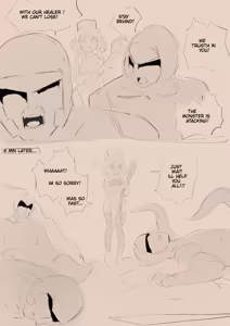 Page 2 of Cleric Taliyah mini comic - preview thumbnail