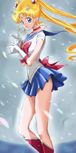 Page 42 of sailor moon art compilation - preview thumbnail