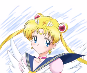 Page 43 of sailor moon art compilation - preview thumbnail