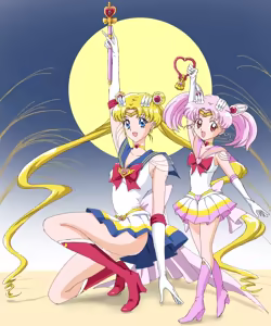 Page 46 of sailor moon art compilation - preview thumbnail