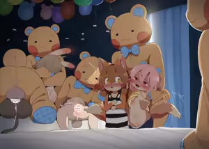 Minna de Oideyo! Shobokuma Land — hentai manga cover on Fhentai