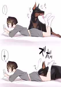 Page 5 of 我的女友竟輕易就被NTR--動物親密篇 - preview thumbnail