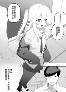 Page 3 of Teishinchou no Onnanoko ni Natta Shinyuu ga... Kyou, Mesuochi Shitemashita | 我那性转成矮个子小女生的好兄弟...今天、雌堕了 - preview thumbnail