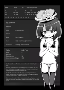 Page 3 of Priestess Roze, a trusted party member, returns with new stats she didn't know she had 2 - preview thumbnail