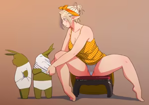 Page 3 of Elf sitter & Orc Babies - preview thumbnail