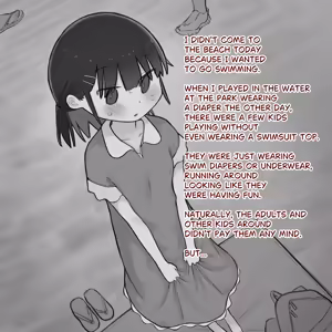 Page 4 of Omutsu ni Akogareta Onnanoko I Girl longed for diapers #3 - preview thumbnail