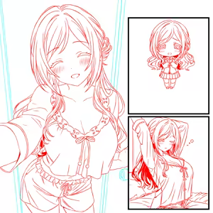 Page 3 of 姉×アイドル×X×X＝莉波 - preview thumbnail