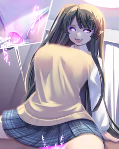 Page 8 of It feels good inside Miyu-chan - preview thumbnail