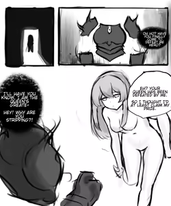 Lewd Heroine and Queens Armor - hentai manga cover image
