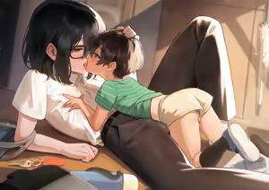 おにショ夕差分＋限定公開イラスト - hentai manga cover image