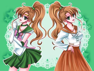 Page 73 of sailor moon art compilation - preview thumbnail