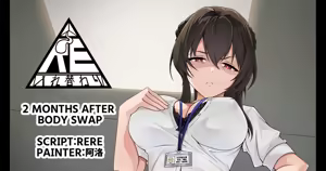 2 Months After Body Swap - hentai manga cover image
