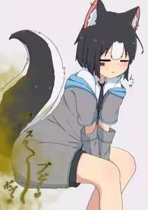 Page 3 of カミングアウトして見せてくれるスカンク娘Luna - preview thumbnail