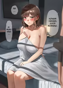 Page 4 of Ichiya Aketa Asa, Asadachi o Fella de Sukkiri Sasete Kureru Suiei-bu Komon no Sensei | The Morning After, My Swimming Club Coach Gives Me a Blowjob to Relieve My Morning Wood - preview thumbnail
