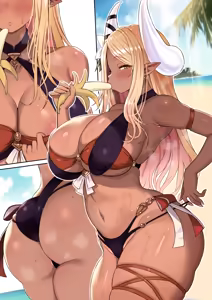 Page 8 of 水着クビラ♡ - preview thumbnail