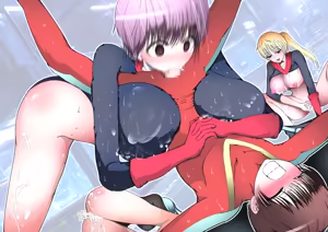 Page 197 of 悪の組織の女戦闘員たちに捕まって超スケベな格闘技で搾られちゃいました！～敵の雑魚戦闘員と重婚子作りさせられるヒーロー君～ - preview thumbnail