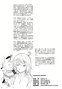 Page 21 of PRINCESS MAKER - preview thumbnail