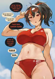 Page 3 of Zhu Yuan - Beach Restricted Area! - preview thumbnail