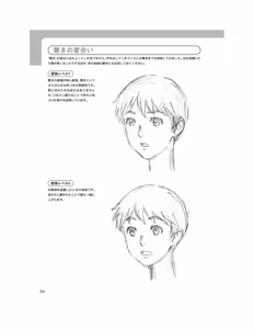 Page 56 of How to Draw Facial Expressions - Hisashi Kagawa teaches you - preview thumbnail