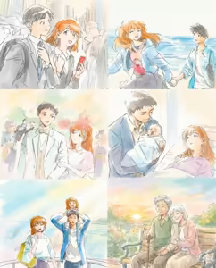 Page 332 of Evangelion Image Collection #6 - preview thumbnail