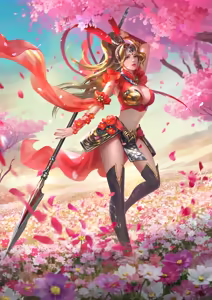 马云禄 花海舞枪 — hentai manga cover on Fhentai