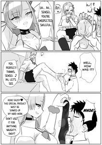Page 3 of Asuna's Special Treat Socks - preview thumbnail