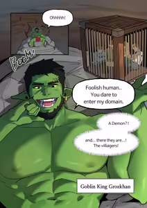 Page 6 of Reon and the Goblin's cave - preview thumbnail