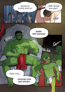 Page 9 of Reon and the Goblin's cave - preview thumbnail